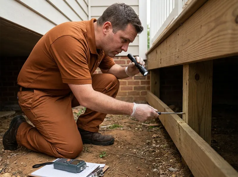Termite Inspection and WDI Reports in Ashburn, VA